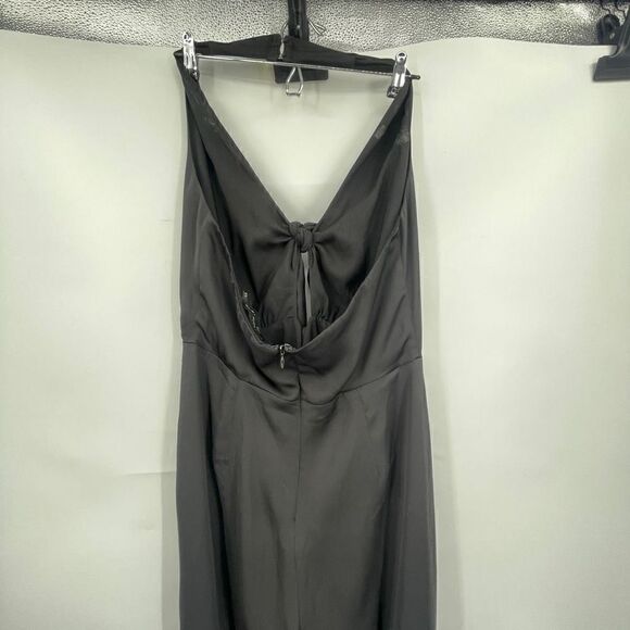 House of Harlow 1960 X Revolve Black Cut Out Opal Jumpsuit Size Large - Picture 6 of 12